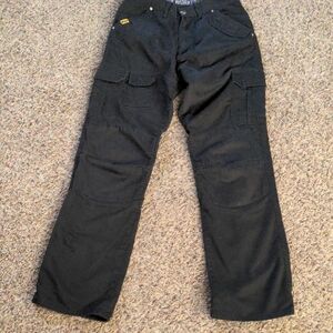 BiLT Men's Iron Workers 0398 Black Kevlar Reinforced Cargo Pants, Size 30